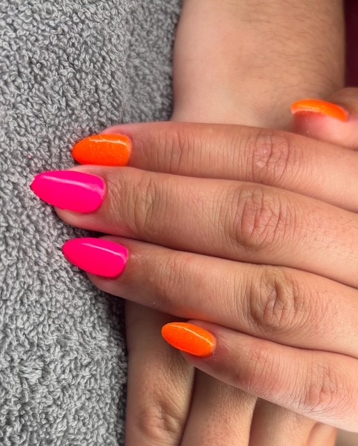 Gelnagels op eigen nagel